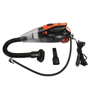 ASPIRADOR DE PÓ + COMPRESSOR DE AR PORTÁTIL AUTOMOTIVO 12V