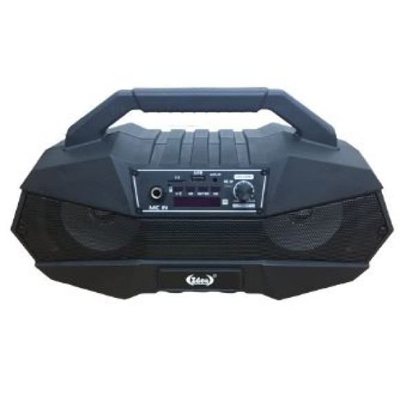 CAIXA BLUETOOTH USB RÁDIO 36X16CM MICROFONE/CONTROLE