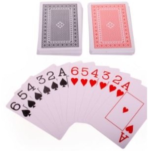 BARALHO PLÁSTICO 2UN