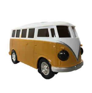 CARRO Á PILHA BATE E VOLTA SOM E LUZ 20CM KOMBI