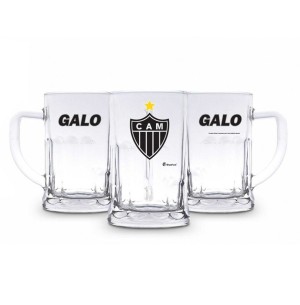 CANECA VIDRO 565ML ATLÉTICO