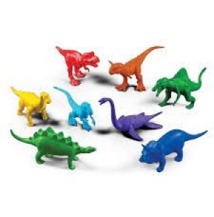 ANIMAL DINOSSAURO 8PÇS