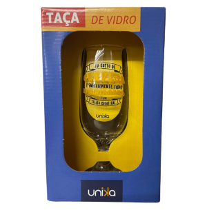 TAÇA VIDRO 300ML EU GOSTO DE CERVEJA