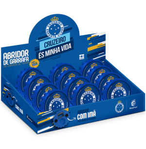 ABRIDOR GARRAFA IMÃ TAMPA 7CM CRUZEIRO