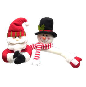 BONECO PAPAI NOEL 50X23CM ABRAÇO