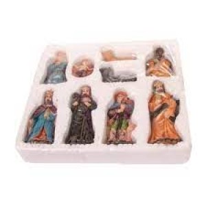 RESINA PRESÉPIO 9 FIG.8CM