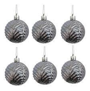 BOLA 6CM 6UN TEXTURA SORTIDA