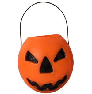HALLOWEEN CESTA ABÓBORA 17CM