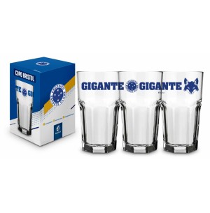 COPO VIDRO 520ML FUTEBOL CRUZEIRO