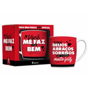 CANECA PORC.360ML URBAN VOCÊ ME FAZ TÃO BEM