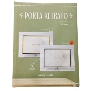 PORTA FOTO VIDRO 15X10CM
