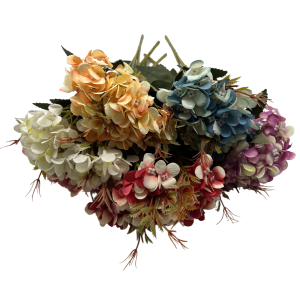 FLOR BUQUÊ X5 HORTÊNCIA
