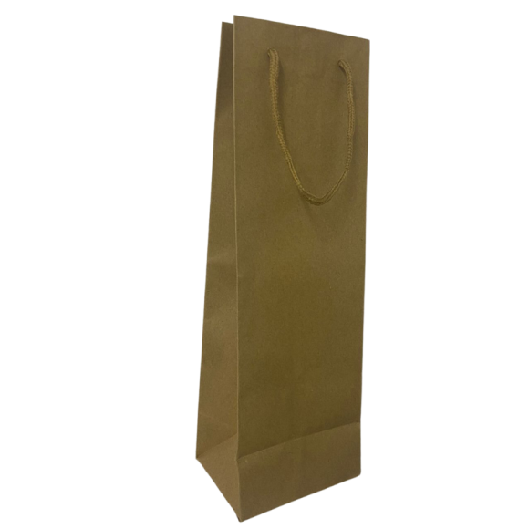 SACOLA KRAFT GARRAFA 12X35CM CORES SORTIDAS