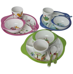 MELAMINA KIT INFANTIL 5PÇS