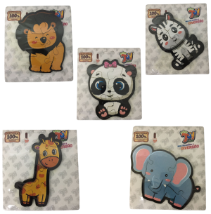 QUEBRA CABEÇA MDF SORTIDO ANIMAIS SELVA