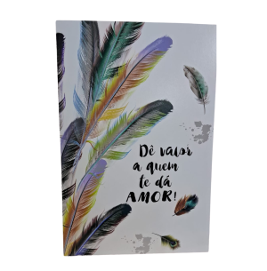 QUADRO DECORADO MDF 20X30CM FRASE