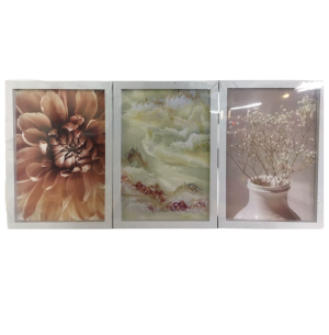 QUADRO DEC.MDF TRIO 63X29CM