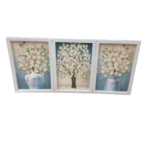 QUADRO DEC.MDF TRIO 63X29CM