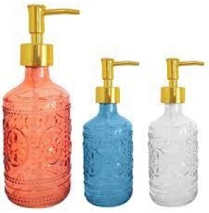 PORTA SABONETE LÍQUIDO VIDRO 22CM