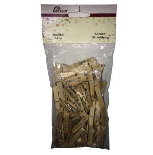 FESTA MINI PREGADOR 50UN NATURAL