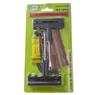 FERRAMENTA REPARO P/ PNEU 8 PÇS