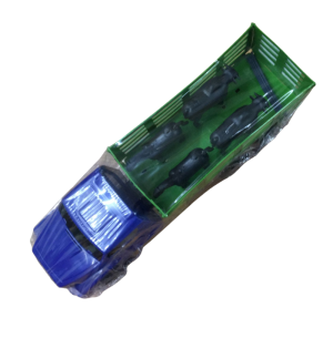 CAMINHÃO BOIADEIRO TRUCK 40CM 4PÇS