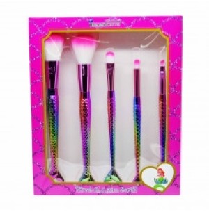 PINCEL MAQUIAGEM KIT 5PÇS