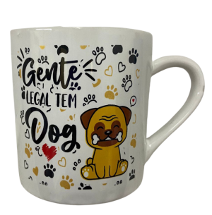CANECA PORCELANA 300ML SPOT PET