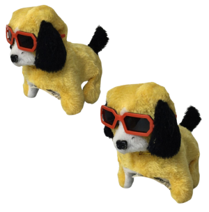 BRINQUEDO CACHORRO MOV.SOM LUZ 16CM