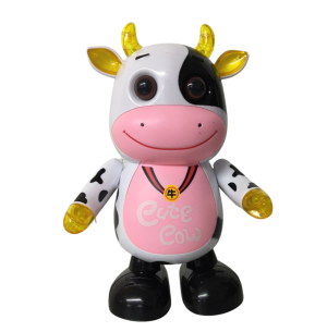 BRINQUEDO VACA MOV. SOM  LUZ  20CM