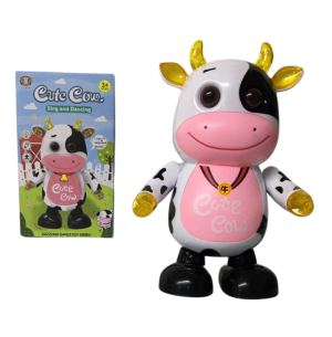 BRINQUEDO VACA MOV. SOM  LUZ  20CM