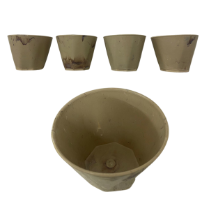 CACHEPÔ PLÁSTICO MINI 8X7CM 4UN