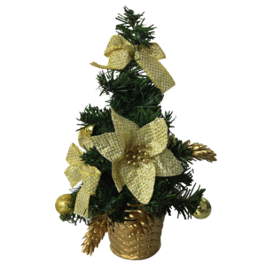 ÁRVORE MINI 30CM DECORADA