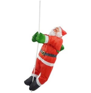  PAPAI NOEL NA CORDA 85CM