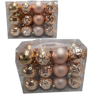 BOLA CX MALETA 6CM 24UN MISTA ROSÉ