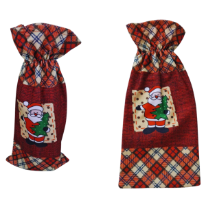 SACO PRES.GARRAFA 14X30CM TECIDO