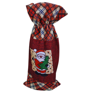 SACO PRES.GARRAFA 14X30CM TECIDO