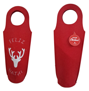  SACO PRES.GARRAFA 15X29CM VM FELTRO