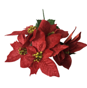 FLOR BICO DE PAPAGAIO X5 30CM VERMELHA