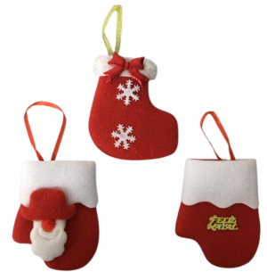 ENFEITE LUVA/ BOTA 8CM