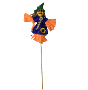 HALLOWEEN ESPANTALHO BRUXA 30CM