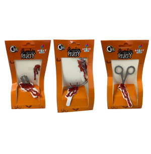 HALLOWEEN ADESIVO OBJETOS C/ SANGUE