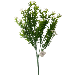 FLOR BOUQUÊ MINI X5 BRANCO