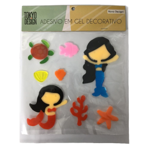 ADESIVO GEL DECORATIVO 20X20CM SEREIA