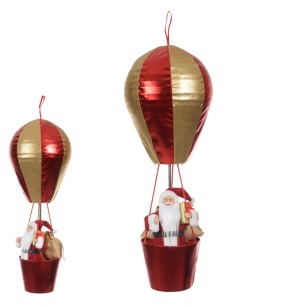 PAPAI NOEL NO BALÃO 80CM