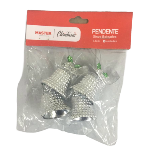 ENFEITE SINO 4,5CM 4UN