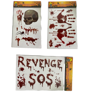 HALLOWEEN ADESIVO 25X35CM