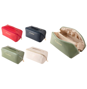 NECESSARIE 25X14X13CM SINTÉTICO PLATINA