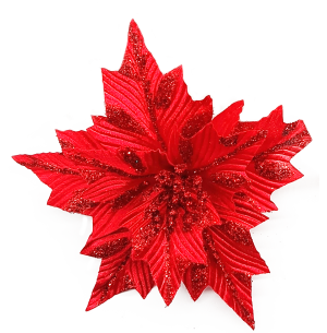 FLOR BICO DE PAPAGAIO VELUDO 24CM