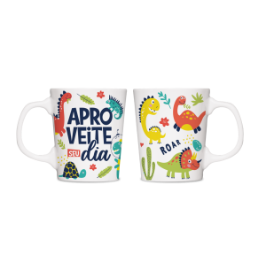 CANECA PORCELANA 260ML PREMIUM APROVEITE SEU DIA